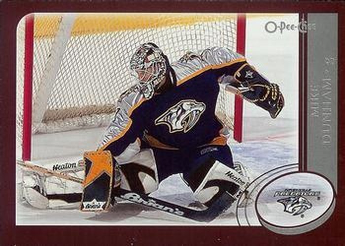 #195 Mike Dunham - Nashville Predators - 2002-03 O-Pee-Chee Hockey