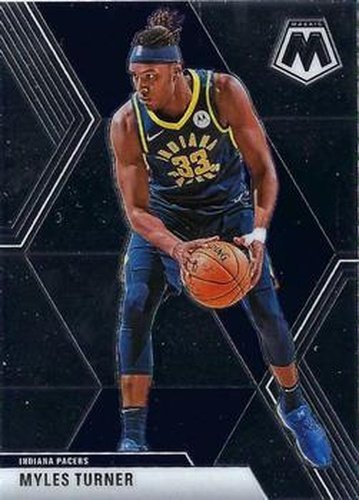 #195 Myles Turner - Indiana Pacers - 2019-20 Panini Mosaic Basketball