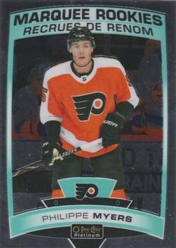 #195 Philippe Myers - Philadelphia Flyers - 2019-20 O-Pee-Chee Platinum Hockey