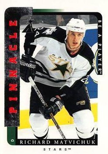 #195 Richard Matvichuk - Dallas Stars - 1996-97 Pinnacle Be a Player Hockey