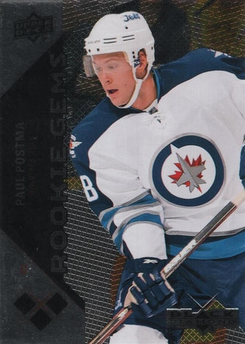 #195 Paul Postma - Winnipeg Jets - 2011-12 Upper Deck Black Diamond Hockey