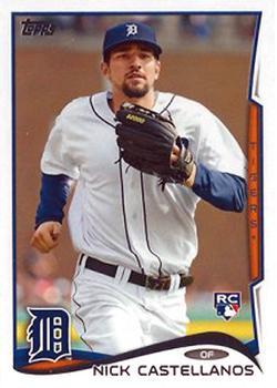 #195b Nick Castellanos - Detroit Tigers - 2014 Topps Baseball