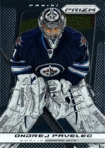 #196 Ondrej Pavelec - Winnipeg Jets - 2013-14 Panini Prizm Hockey
