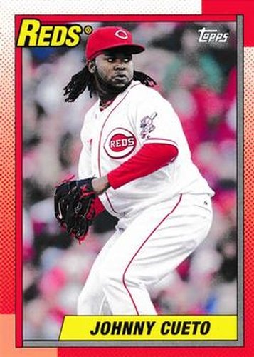 #196 Johnny Cueto - Cincinnati Reds - 2013 Topps Archives Baseball