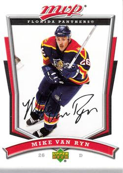 #196 Mike Van Ryn - Florida Panthers - 2007-08 Upper Deck MVP Hockey