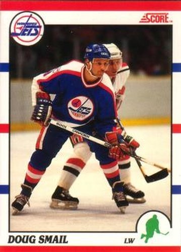 #196 Doug Smail - Winnipeg Jets - 1990-91 Score Canadian Hockey