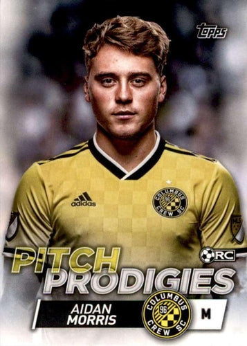 #196 Aidan Morris - Columbus Crew SC - 2020 Topps MLS Soccer