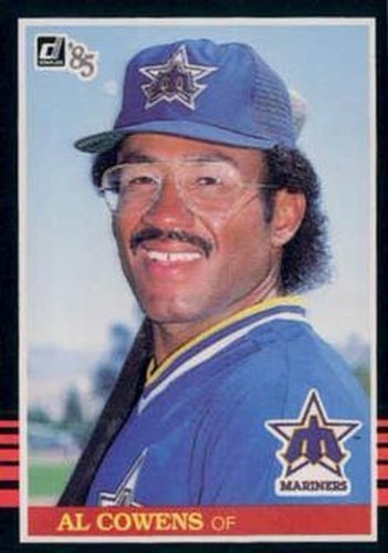 #196 Al Cowens - Seattle Mariners - 1985 Donruss Baseball