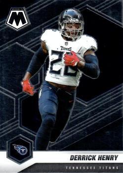 #196 Derrick Henry - Tennessee Titans - 2021 Panini Mosaic Football