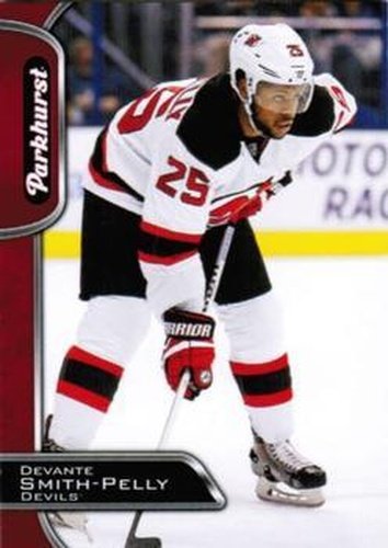 #196 Devante Smith-Pelly - New Jersey Devils - 2016-17 Parkhurst - Red Hockey