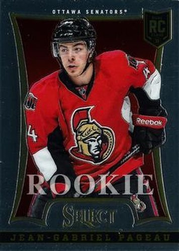 #196 Jean-Gabriel Pageau - Ottawa Senators - 2013-14 Panini Select Hockey