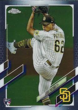 #196 Luis Patiño - San Diego Padres - 2021 Topps Chrome Baseball