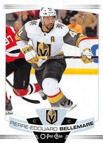 #196 Pierre-Edouard Bellemare - Vegas Golden Knights - 2019-20 O-Pee-Chee Hockey