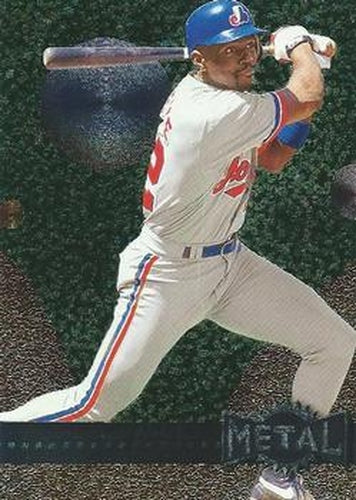#196 Rondell White - Montreal Expos - 1996 Metal Universe Baseball