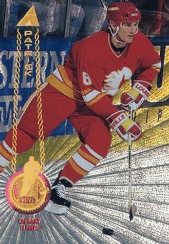 #196 James Patrick - Calgary Flames - 1994-95 Pinnacle Hockey - Rink Collection