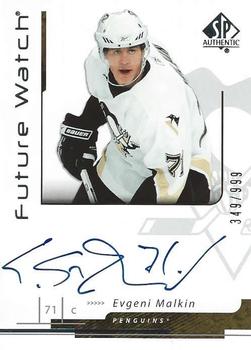 #196 Evgeni Malkin - Pittsburgh Penguins - 2006-07 SP Authentic Hockey