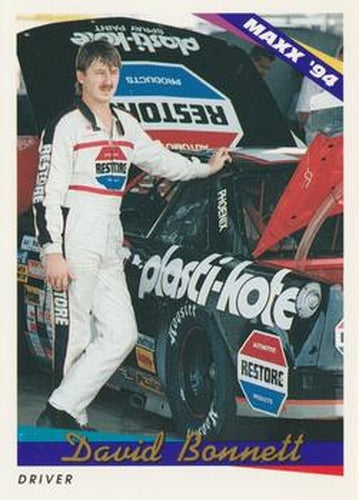 #196 David Bonnett - Neil Bonnett Racing - 1994 Maxx Racing