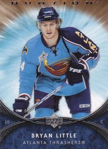 #196 Bryan Little - Bryan Little - 2007-08 Upper Deck Ovation Hockey