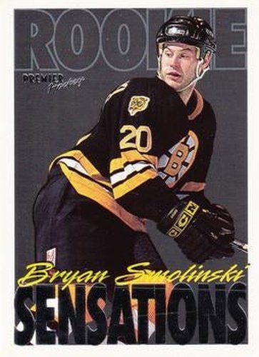 #196 Bryan Smolinski - Boston Bruins - 1994-95 O-Pee-Chee Premier Hockey