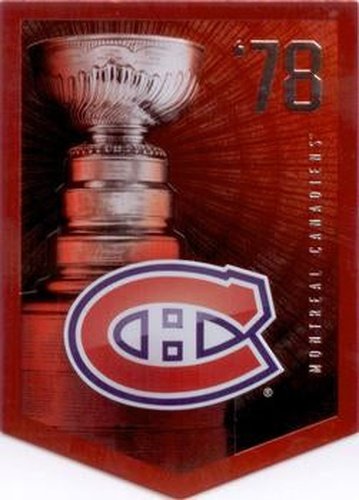 #1978 Montreal Canadiens - 2012 Panini Molson Stanley Cup Collection Hockey
