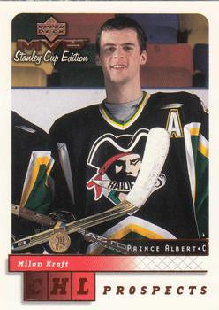 #197 Milan Kraft - Prince Albert Raiders - 1999-00 Upper Deck MVP Stanley Cup Edition Hockey