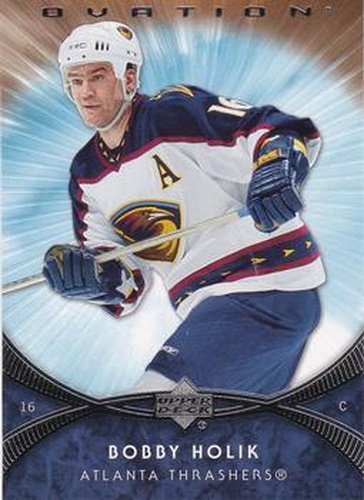 #197 Bobby Holik - Bobby Holik - 2007-08 Upper Deck Ovation Hockey