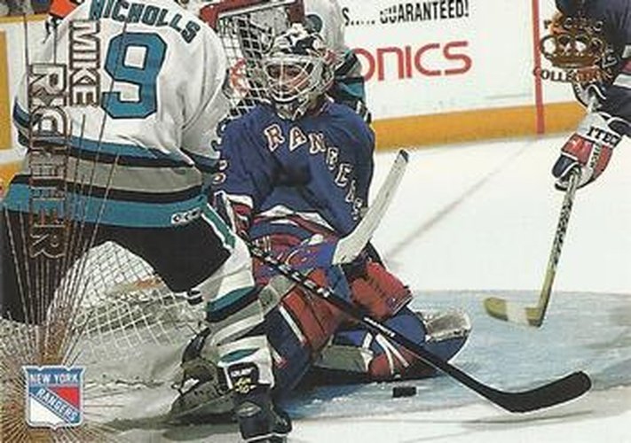 #197 Mike Richter - New York Rangers - 1997-98 Pacific Crown Hockey