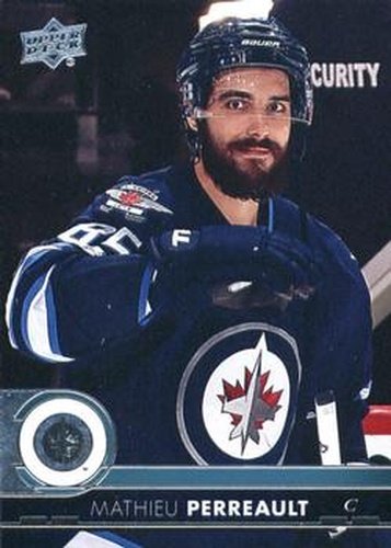 #197 Mathieu Perreault - Winnipeg Jets - 2017-18 Upper Deck Hockey