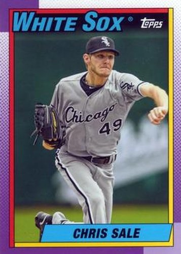#197 Chris Sale - Chicago White Sox - 2013 Topps Archives Baseball