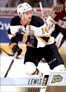 #197 Ty Lewis - Brandon Wheat Kings - 2017-18 Upper Deck CHL Hockey