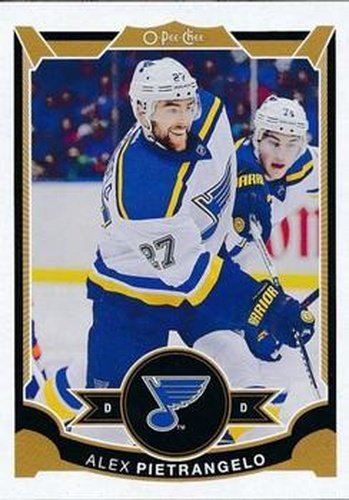 #197 Alex Pietrangelo - St. Louis Blues - 2015-16 O-Pee-Chee Hockey