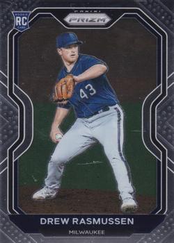 #197 Drew Rasmussen - Milwaukee Brewers - 2021 Panini Prizm Baseball