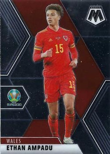 #197 Ethan Ampadu - Wales - 2021 Panini Mosaic UEFA EURO Soccer