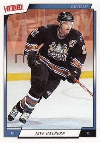 #197 Jeff Halpern - Washington Capitals - 2006-07 Upper Deck Victory Hockey