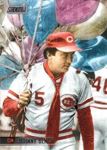 #197 Johnny Bench - Cincinnati Reds - 2021 Stadium Club Baseball