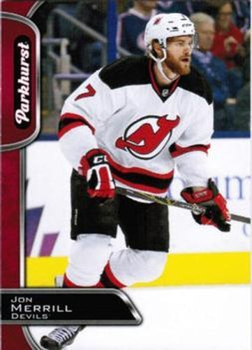 #197 Jon Merrill - New Jersey Devils - 2016-17 Parkhurst - Red Hockey
