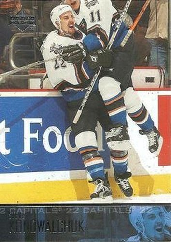#197 Steve Konowalchuk - Washington Capitals - 2003-04 Upper Deck Hockey