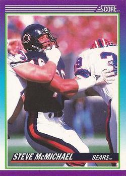 #197 Steve McMichael - Chicago Bears - 1990 Score Football