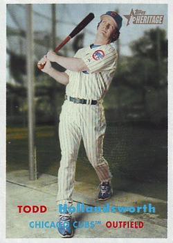 #197 Todd Hollandsworth - Chicago Cubs - 2006 Topps Heritage Baseball