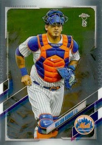 #197 Wilson Ramos - New York Mets - 2021 Topps Chrome Ben Baller Edition Baseball