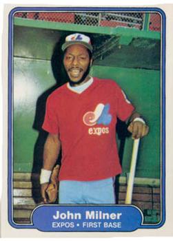 #197 John Milner - Montreal Expos - 1982 Fleer Baseball