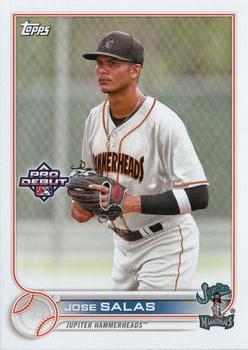 #PD-197 Jose Salas - Jupiter Hammerheads - 2022 Topps Pro Debut Baseball