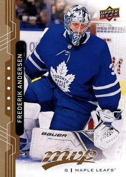 #197 Frederik Andersen - Toronto Maple Leafs - 2018-19 Upper Deck MVP Hockey