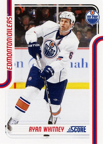 #197 Ryan Whitney - Edmonton Oilers - 2011-12 Score Hockey