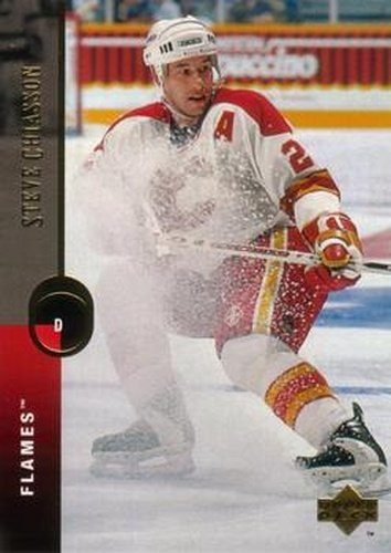 #197 Steve Chiasson - Calgary Flames - 1994-95 Upper Deck Hockey