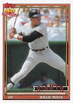 #198 Willie Mays - San Francisco Giants - 2021 Topps Archives Baseball
