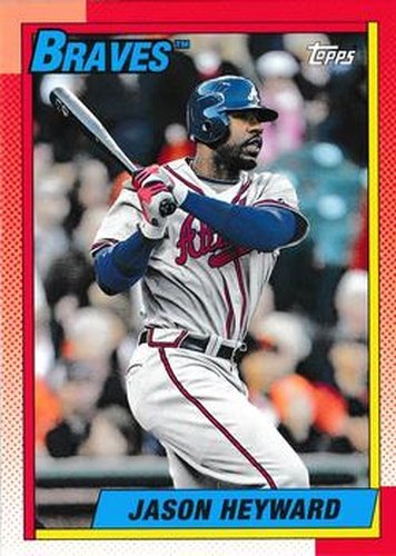 #198 Jason Heyward - Atlanta Braves - 2013 Topps Archives Baseball