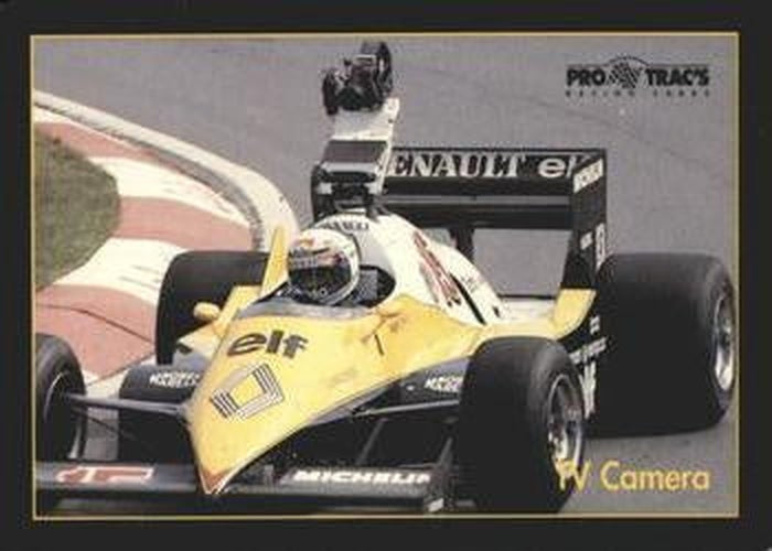 #198 TV Camera - Renault - 1991 ProTrac's Formula One Racing
