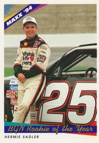 #198 BGN Rookie of the Year - Beverly Racing - 1994 Maxx Racing