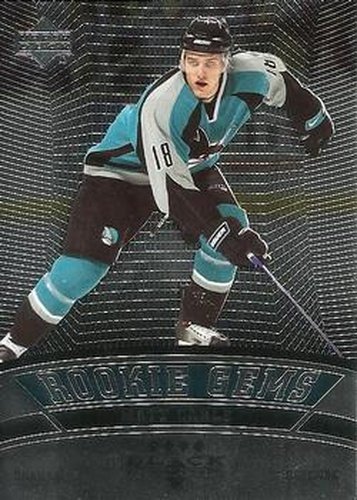 #198 Matt Carle - San Jose Sharks - 2006-07 Upper Deck Black Diamond Hockey